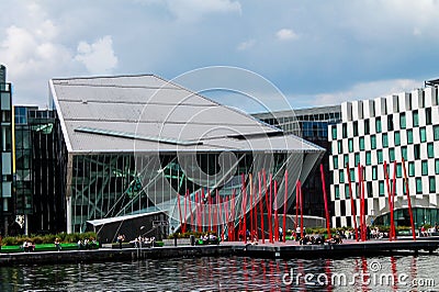 Bord Gais Energy Theatre in Dublin Editorial Stock Photo