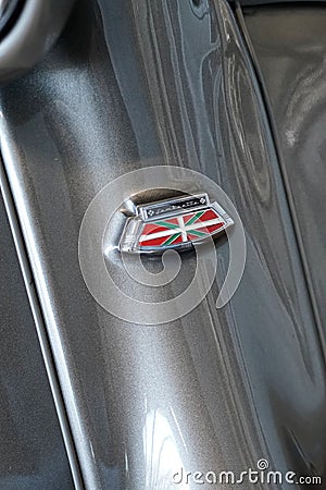 Lambretta 125 li special classic logo brand and text sign scooter Editorial Stock Photo