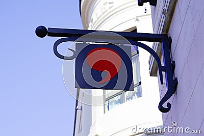 Bordeaux , Aquitaine / France - 05 05 2020 : Monoprix logo sign on city building of supermarket facade in street Editorial Stock Photo