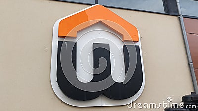 Weldom store French text brand of DIY stores with w logo sign on shop front facade Editorial Stock Photo