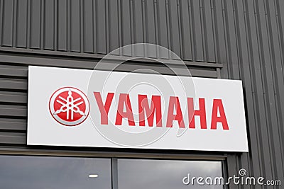 Bordeaux , Aquitaine / France - 01 15 2020 : Yamaha motorcycle logo sign store shop motorbikes Editorial Stock Photo