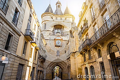 Bordeaux city in France Stock Photo