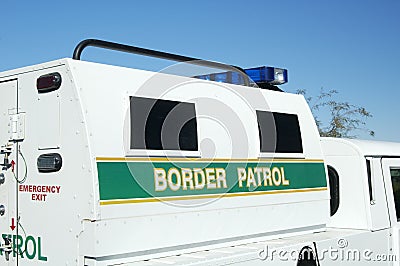 Border Patrol Stock Photo