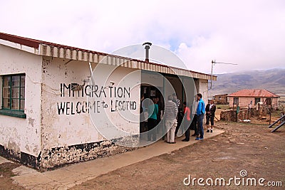 Border security Lesotho