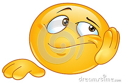 Bored Emoticon Royalty Free Stock Image - Image: 25776556