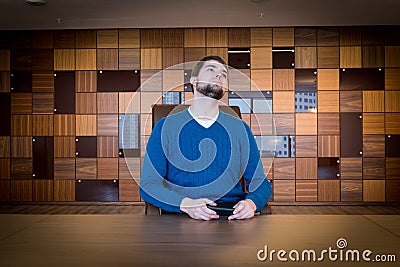 Bored to death Stock Photo
