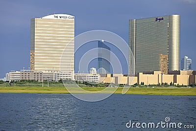Borgata Casino & Hotel in Atlantic City, New Jersey. Editorial Stock Photo