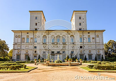 Borghese Gallery and Villa in Rome, Italy Stock Photo