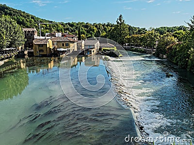 Borghetto Village Italy Stock Photo