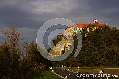 Borl Castle, Haloze, Slovenia Editorial Stock Photo