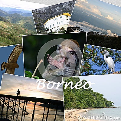 Borneo Highlights Stock Photo