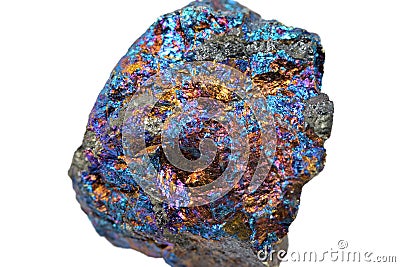 Bornite / Peacock Ore Stock Photo