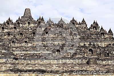 Borobudur Heritage in Yogyakarta, Indonesia Stock Photo