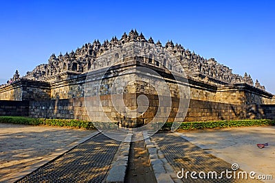 Borobudur tample Stock Photo