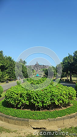 Borobudur Tample Yogyakarta Stock Photo