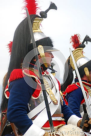 Borodino 2012 historical reenactment Editorial Stock Photo