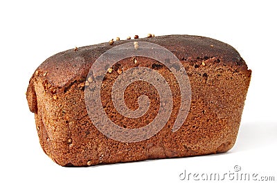 Borodino rye bread Stock Photo