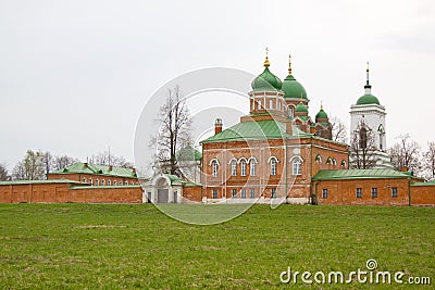 Borodino Savior Convent Stock Photo