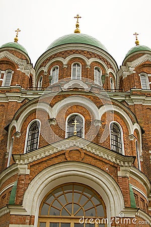 Borodino Savior Convent Stock Photo