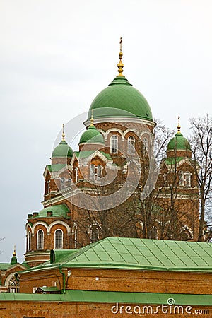 Borodino Savior Convent Stock Photo