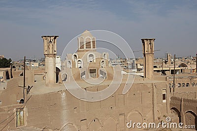 The Boroujerdi House in Kashan city, Iran Editorial Stock Photo