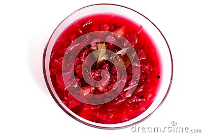 Borscht Stock Photo