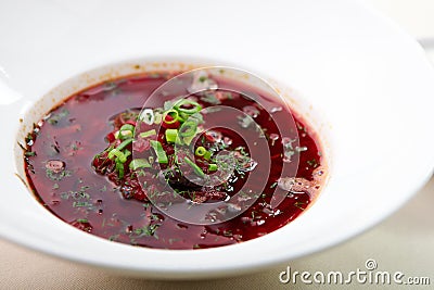 Borscht Stock Photo