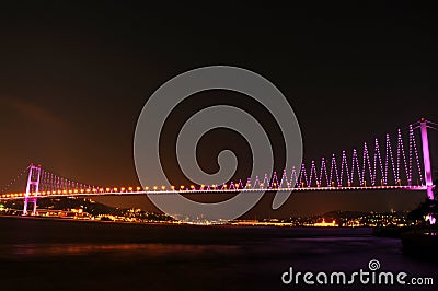 Boshporus bridge Stock Photo