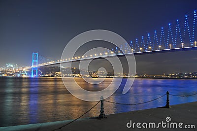 Bosphorus bridge Editorial Stock Photo