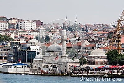 Bosphorus Istanbul Historical Buidlings Editorial Stock Photo