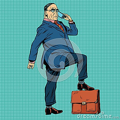 Boss business people Vector Illustration