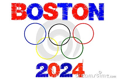 Boston Olympic Bid 2024 Editorial Stock Photo