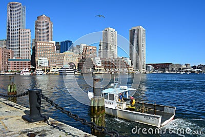 Boston Editorial Stock Photo