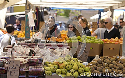 Boston Haymarket Editorial Stock Photo