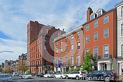 Boston Historic Buildings, Massachusetts, USA Editorial Stock Photo