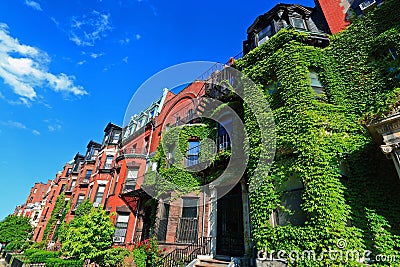 Boston Historic Housing Stock Photo