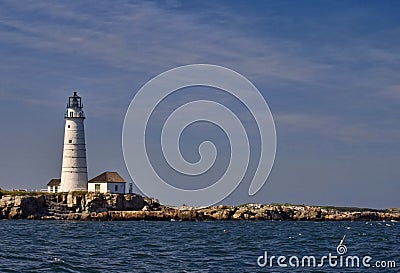 Boston Lighthouse Stock Photo