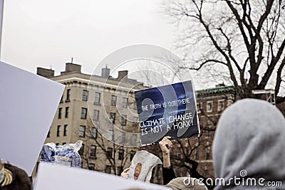 Boston, Massachusetts/USA America- April 22nd, 2017 March for Science Editorial Stock Photo