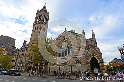 Boston Old South Church, Boston, MA, USA Editorial Stock Photo