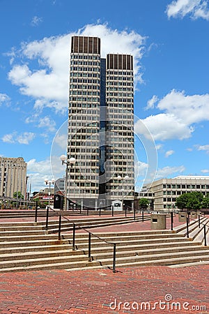 Boston skyscraper Editorial Stock Photo