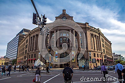 Boston South Station Editorial Stock Photo