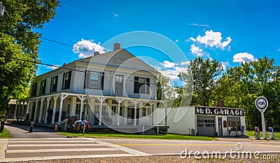 Boston Store Visitor Center - Cuyahoga Valley National Park - Oh Editorial Stock Photo