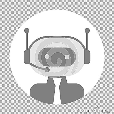 Bot icon. Chatbot icon concept. Vector illustration. Vector Illustration