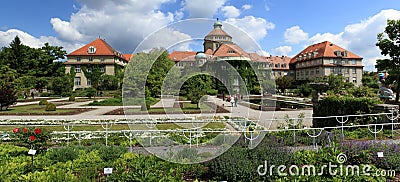 Botanic garden Munich Stock Photo