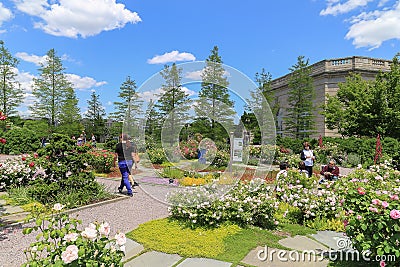 Botanic garden in Washington DC, USA Editorial Stock Photo