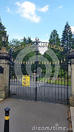 Botanic Gardens Belfast Stock Photo