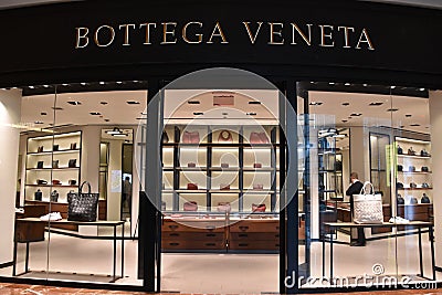 Bottega Veneta store at Brookfield Place in Manhattan, New York Editorial Stock Photo