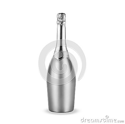 Bottle of champagne Stock Photo