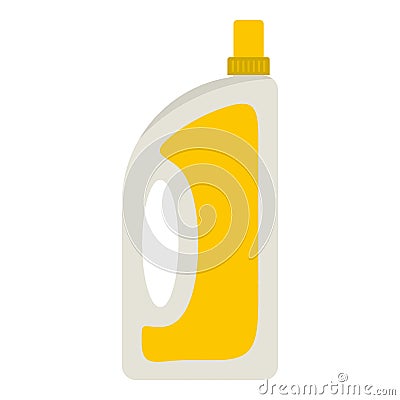 Bottle of conditioning or detergent icon Vector Illustration