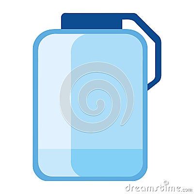 bottle gallon water Vector Illustration